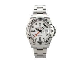 Thumbnail von Rolex Explorer II 42 Edelstahl 216570 weißes Zifferblatt