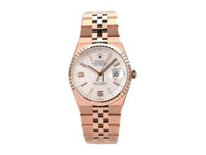 Thumbnail von Rolex Land-Dweller 36 Everose-Gold Ref. 127235 Tiefweiß Wabe Flat Jubile-Band