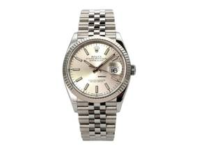 Thumbnail von Rolex Datejust 36 Oystersteel / Weißgold Ref. 126234 Silberfarben Index Jubile-Band