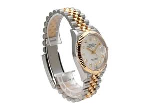Thumbnail von Rolex Datejust 36 Oystersteel / Gelbgold Ref. 126233 Perlmutt Diamant Jubile-Band