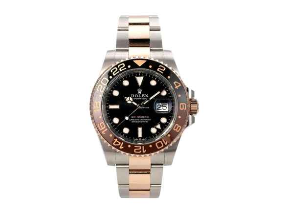  Rolex GMT-Master II Edelstahl / 18 kt Everose-Gold Ref. 126711CHNR 