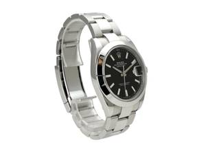 Thumbnail von Rolex Datejust 41 Edelstahl 126300 Schwarz Oyster-Band
