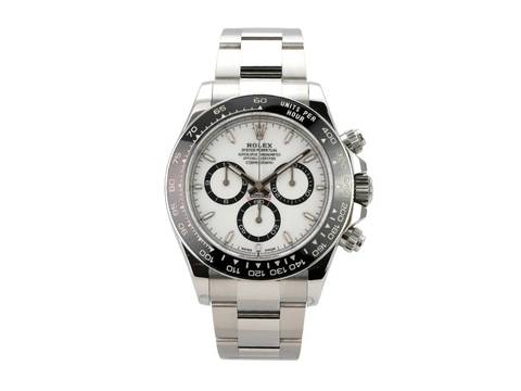  Rolex Daytona Edelstahl 126500LN Weiß 