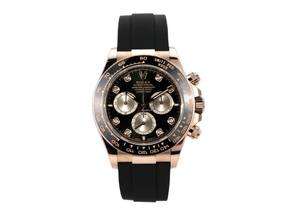 Thumbnail von Rolex Daytona Everose-Gold / Oysterflex Ref. 126515LN Schwarz Diamant
