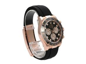 Thumbnail von Rolex Daytona Everose-Gold / Oysterflex Ref. 126515LN Schwarz Diamant