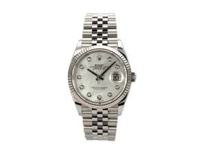 Thumbnail von Rolex Datejust 36 Oystersteel / Weißgold 126234 Perlmutt DIA Jubile
