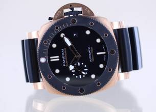 Thumbnail von Officine Paneral Submersible Goldtech QuarantaQuattro 18K Roségold OroCarbo B+P