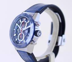 Thumbnail von TAG Heuer Carrera Calibre HEUER 01 Date Chronograph Heuer 01 Blue Ceramic Steel 43mm Skeleton B+P
