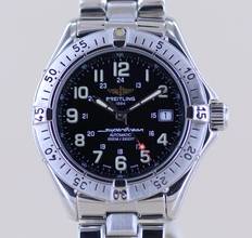 Thumbnail von Breitling Superocean 1000M Automatic Stahl black Diver 41mm Taucheruhr Klassiker