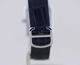 Thumbnail von Cartier Tank Solo Stahl Quarz Klassiker Sportlich Lederband 2716 white roman B+P