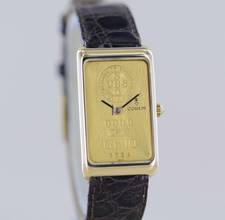 Thumbnail von Corum Ignot Union Bank 18K Yellow Gold 24K Dial Unisex Collector rar