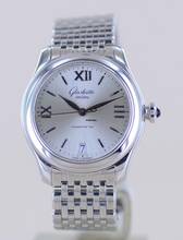 Thumbnail von Glashütte Original Lady Serenade Edelstahl silver Dial Automatic Stahlband rar B+P