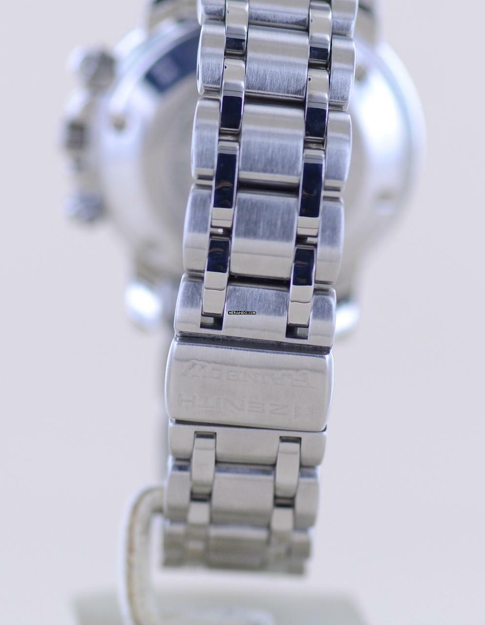 Thumbnail von Zenith El Primero Chronograph Rainbow El Primero Automatik Chronograph black Dial Steel TOP