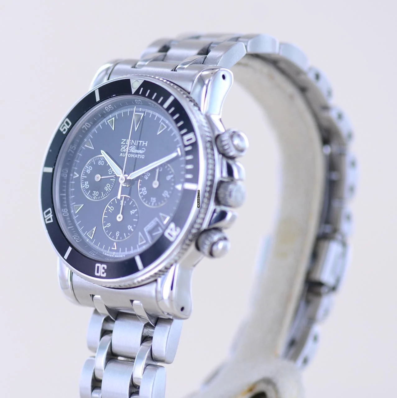 Thumbnail von Zenith El Primero Chronograph Rainbow El Primero Automatik Chronograph black Dial Steel TOP