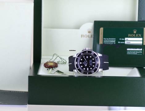  Rolex Sea-Dweller Deepsea Diver 3900M 44mm Rubber B 116660 B+P 