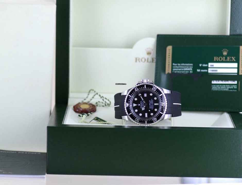  Rolex Sea-Dweller Deepsea Diver 3900M 44mm Rubber B 116660 B+P 