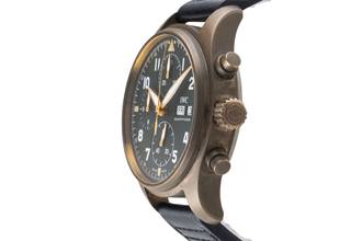 Thumbnail von IWC Fliegeruhr Spitfire Chronograph Fliegerchronograph Spitfire Chronograph Bronze Ref. IW387902 B&P