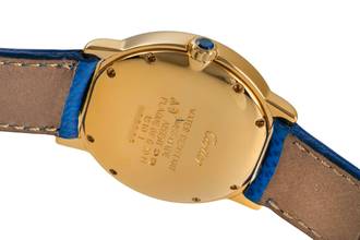 Thumbnail von Cartier must Ronde LM 925 Silber vergoldet Quarz Herrenuhr Ref. W1006922 1810 1