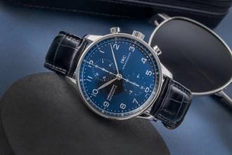 Thumbnail von IWC Portugieser Chronograph Stahl Automatik Herrenuhr Ref. IW371447