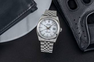 Thumbnail von Rolex Datejust 36 Silver Dial Oyster Edelstahl Automatik Herren Ref. 116200