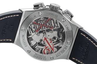 Thumbnail von Hublot Classic Fusion Chronograph Keramik/Titan 521.NC.0589.VR.OPX14 Limited B&P