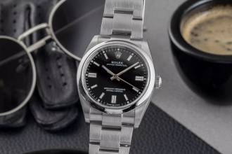 Thumbnail von Rolex Oyster Perpetual 36 Stahl Automatik Herrenuhr Ref. 126000 B&P 2020
