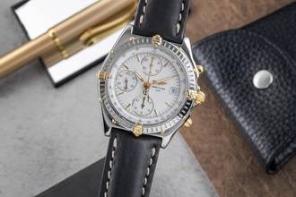 Thumbnail von Breitling Chronomat Chronograph Stahl / Gold Automatik Herrenuhr Ref. B13050.1