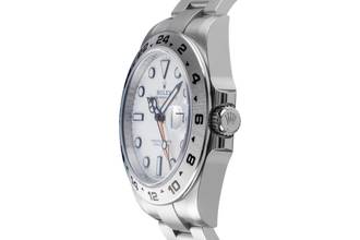 Thumbnail von Rolex Explorer II White Dial Edelstahl Automatik Herrenuhr Ref. 216570 B&P 2020