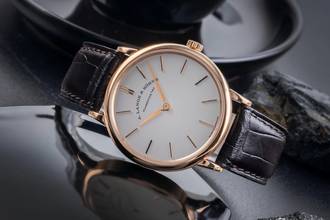 Thumbnail von A. Lange & Söhne Saxonia 18k (0,750) Rotgold Handaufzug Herrenuhr Ref. 201.033