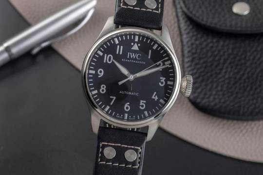  IWC Große Fliegeruhr Big Pilot's Watch 43 Automatik Stahl Herrenuhr Ref IW329301 