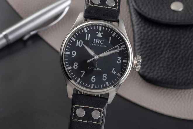  IWC Große Fliegeruhr Big Pilot's Watch 43 Automatik Stahl Herrenuhr Ref IW329301 
