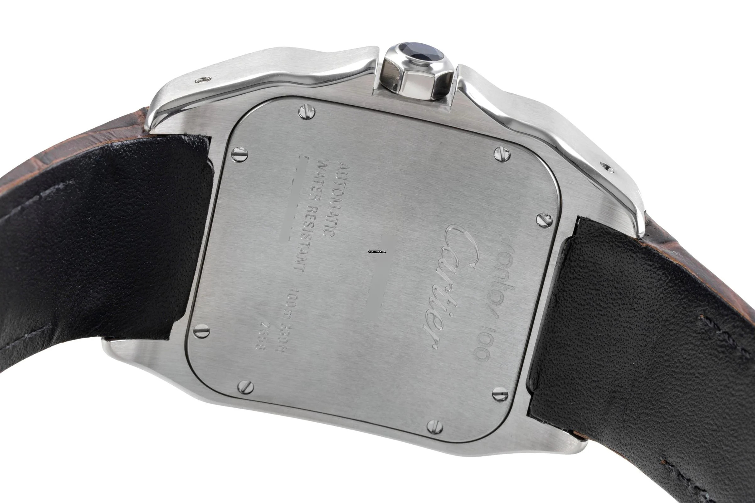 Thumbnail von Cartier Santos 100 XL Stahl / Gold Automatik Herrenuhr Ref. W20077X7 B&P 2004