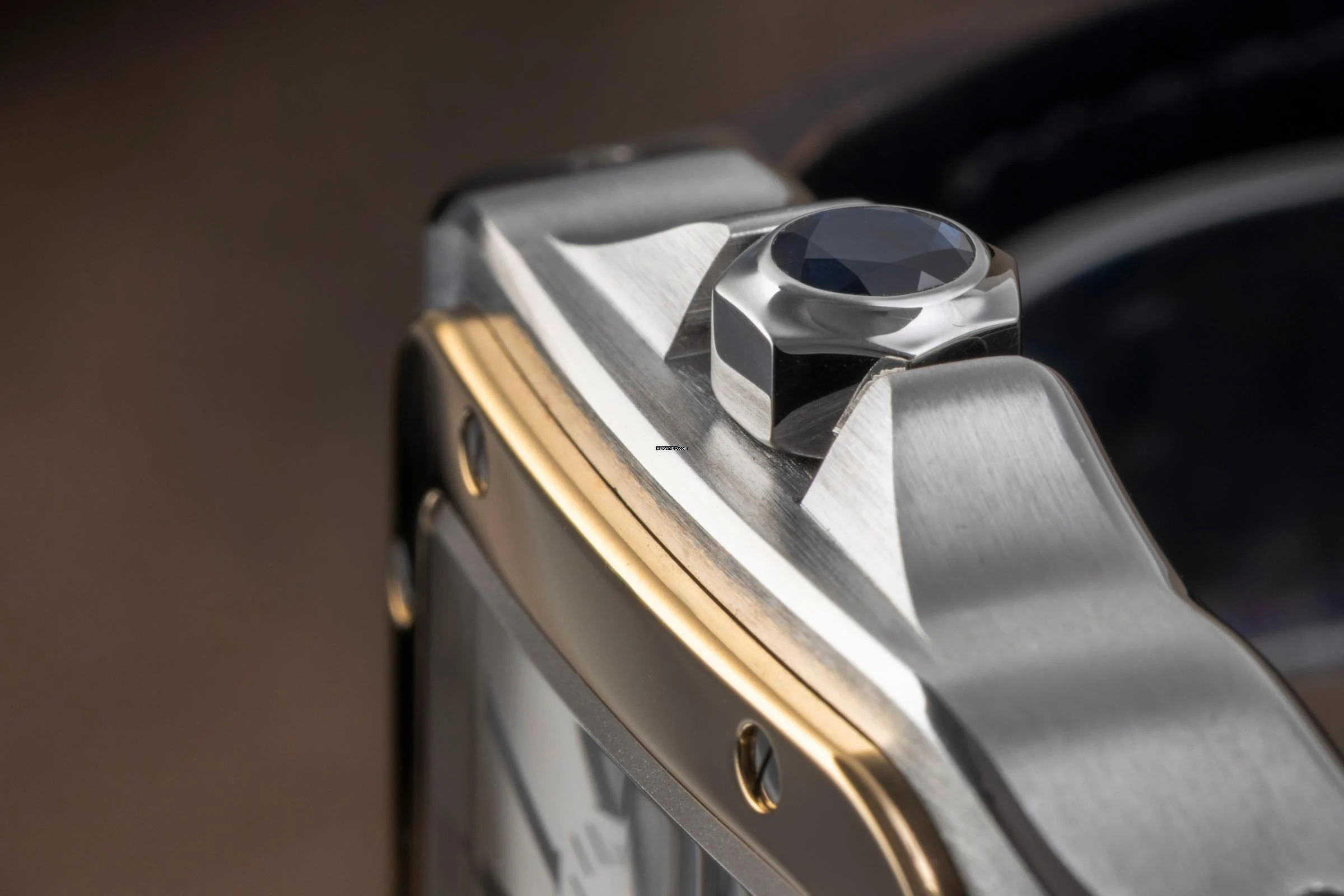 Thumbnail von Cartier Santos 100 XL Stahl / Gold Automatik Herrenuhr Ref. W20077X7 B&P 2004