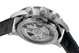 Thumbnail von IWC Portugieser Chronograph Automatik Stahl Ref. IW371609 B&P 2020