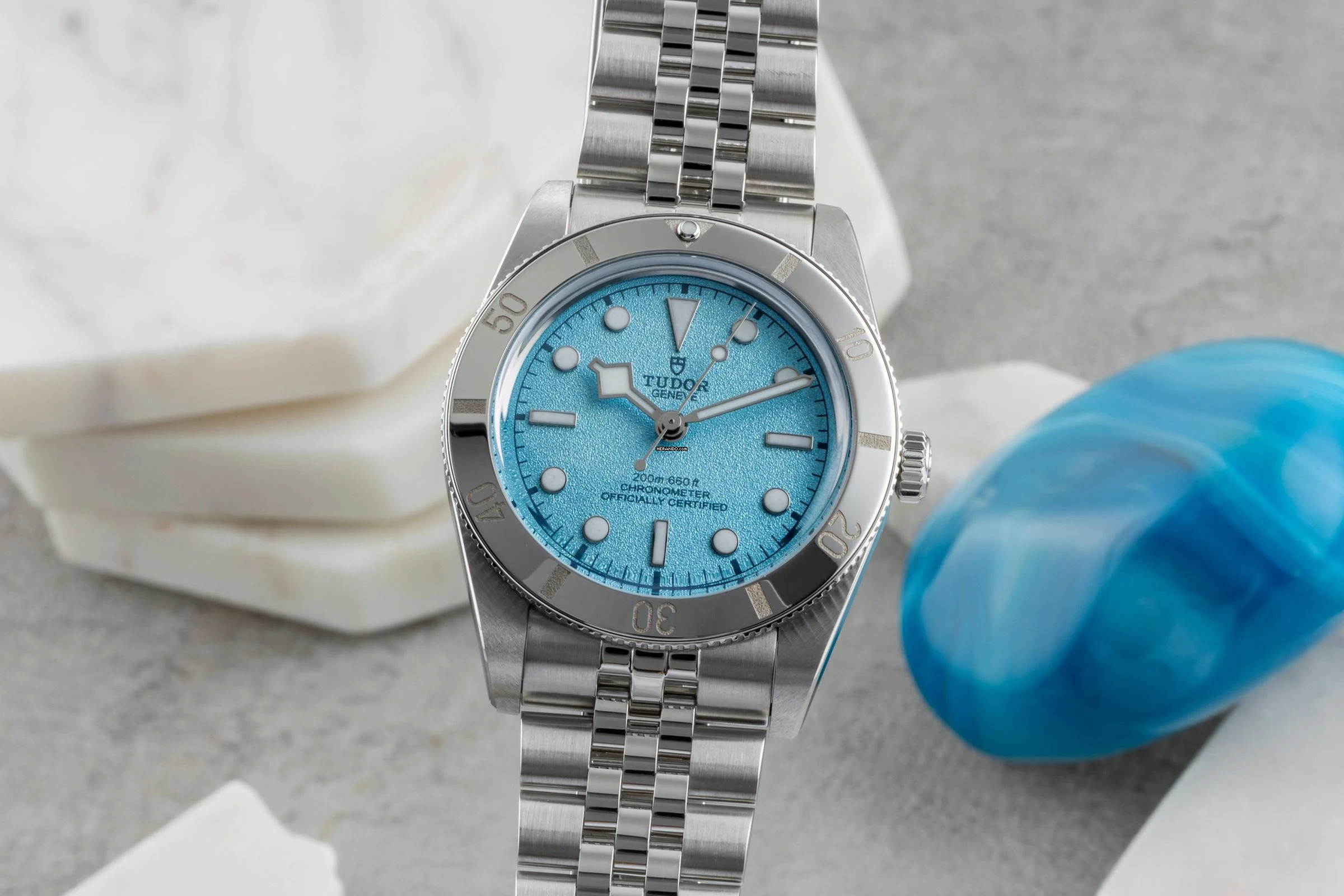 Tudor Black Bay 54 Lagoon Blue Stahl Automatik Herren Ref. 79000-0001 B&P 2025