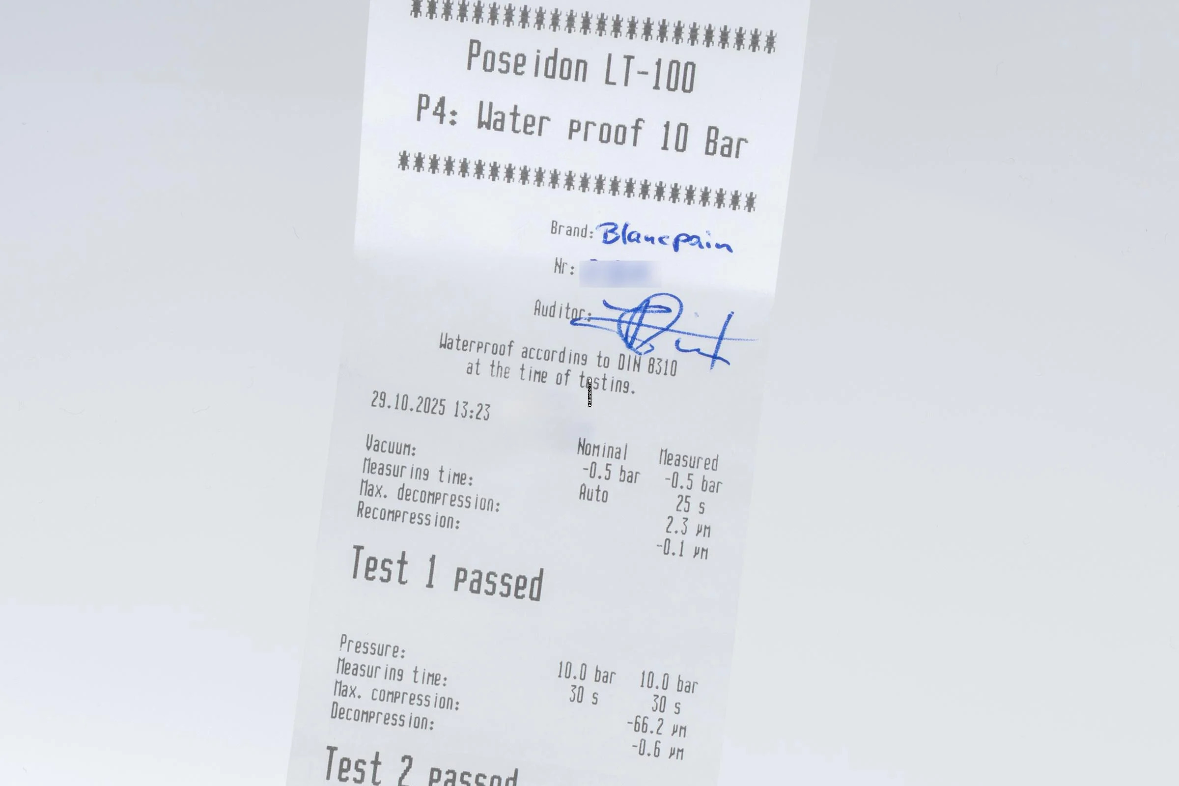 Thumbnail von Blancpain Fifty Fathoms Bathyscaphe Stahl Automatik Ref. 5100-1140-O52A Papiere