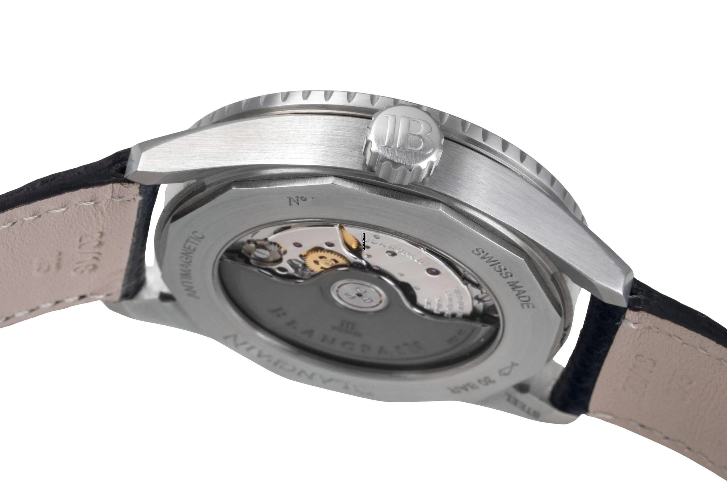 Thumbnail von Blancpain Fifty Fathoms Bathyscaphe Stahl Automatik Ref. 5100-1140-O52A Papiere