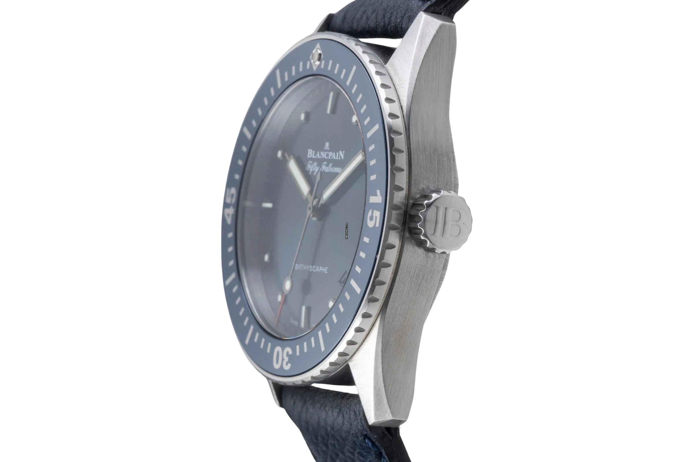 Thumbnail von Blancpain Fifty Fathoms Bathyscaphe Stahl Automatik Ref. 5100-1140-O52A Papiere