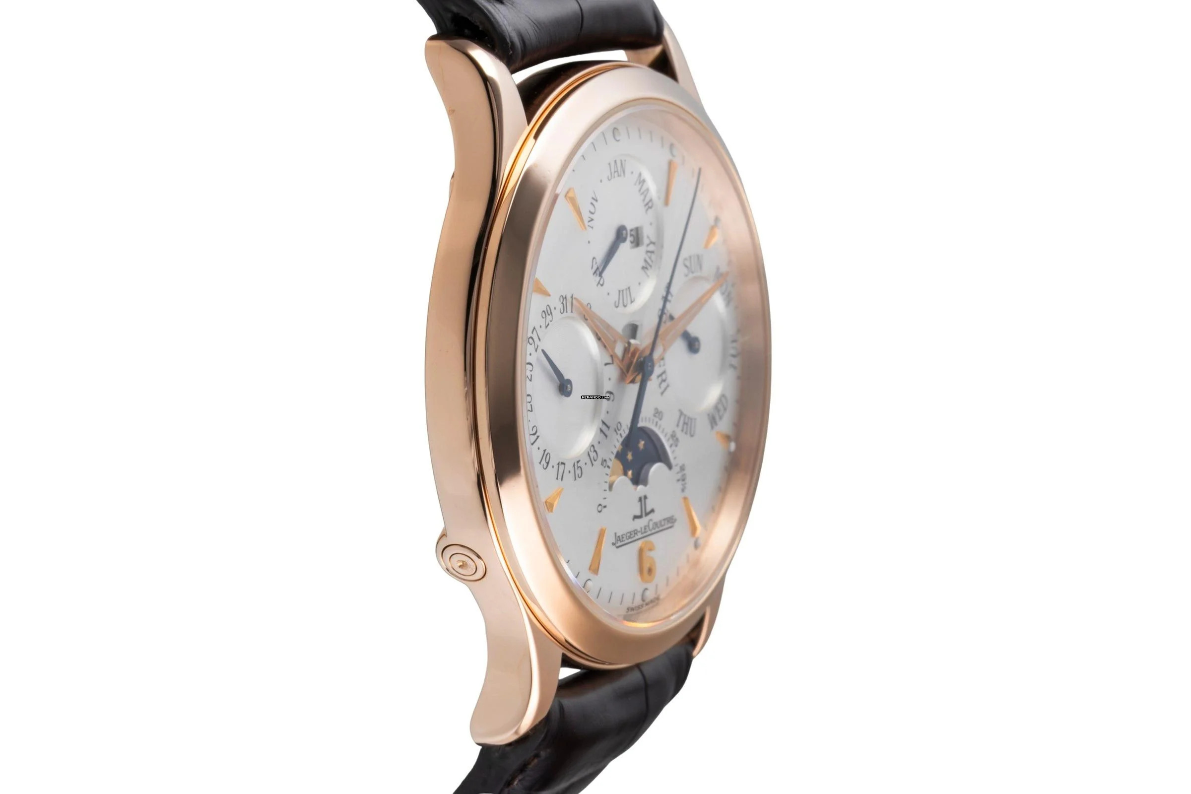 Thumbnail von Jaeger-LeCoultre Master Control Perpetual 18K Roségold Ref 140.2.80 Papiere 2006