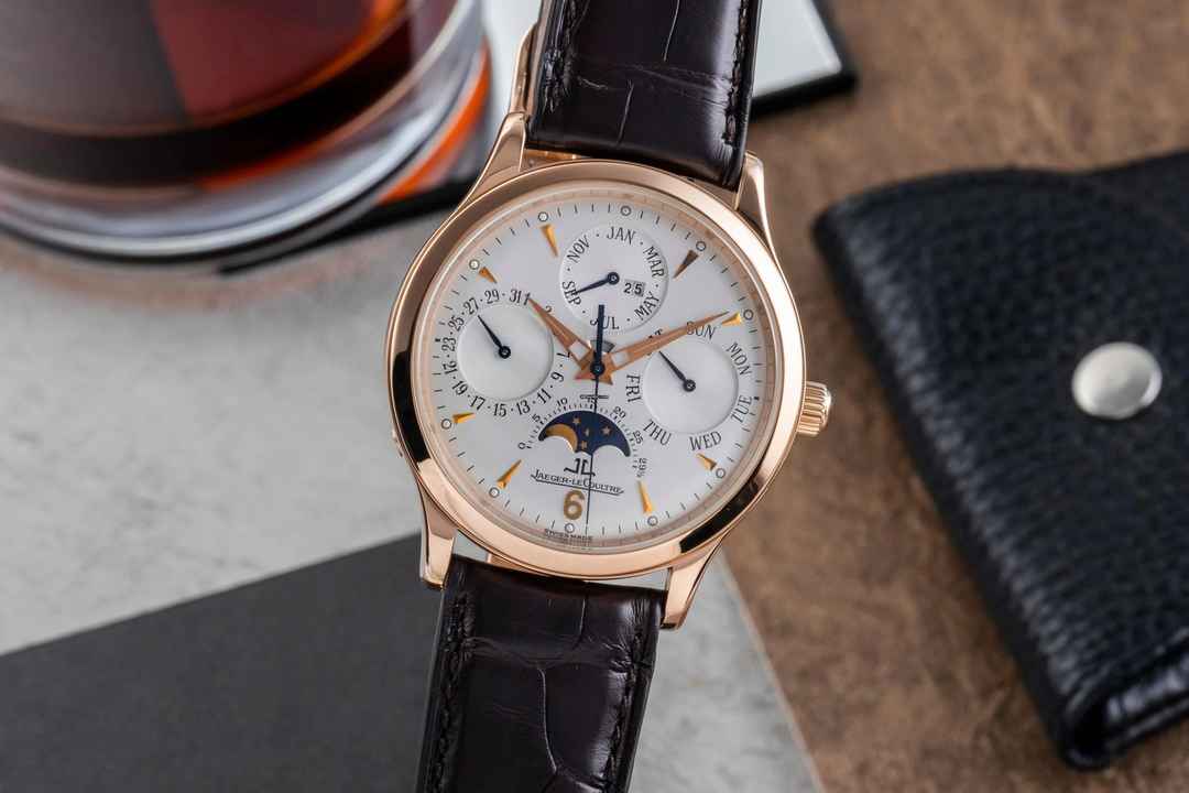  Jaeger-LeCoultre Master Control Perpetual 18K Roségold Ref 140.2.80 Papiere 2006 
