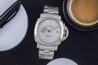 Thumbnail von Panerai Luminor Marina Automatic Stahl Automatik Herrenuhr Ref PAM00977 Box & Papiere 2019