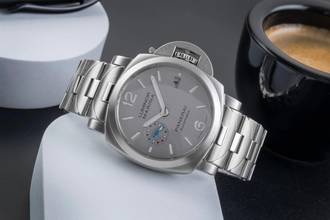 Thumbnail von Panerai Luminor Marina Automatic Stahl Automatik Herrenuhr Ref PAM00977 Box & Papiere 2019