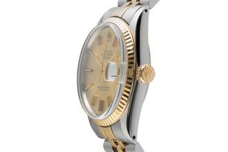 Thumbnail von Rolex Datejust 36 Oyster Perpetual Stahl / Gold Automatik Ref. 16013 Klassiker