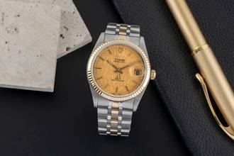 Thumbnail von Tudor Prince Date Stahl / Gold Linen Dial Automatik Ref. 74033 Klassiker
