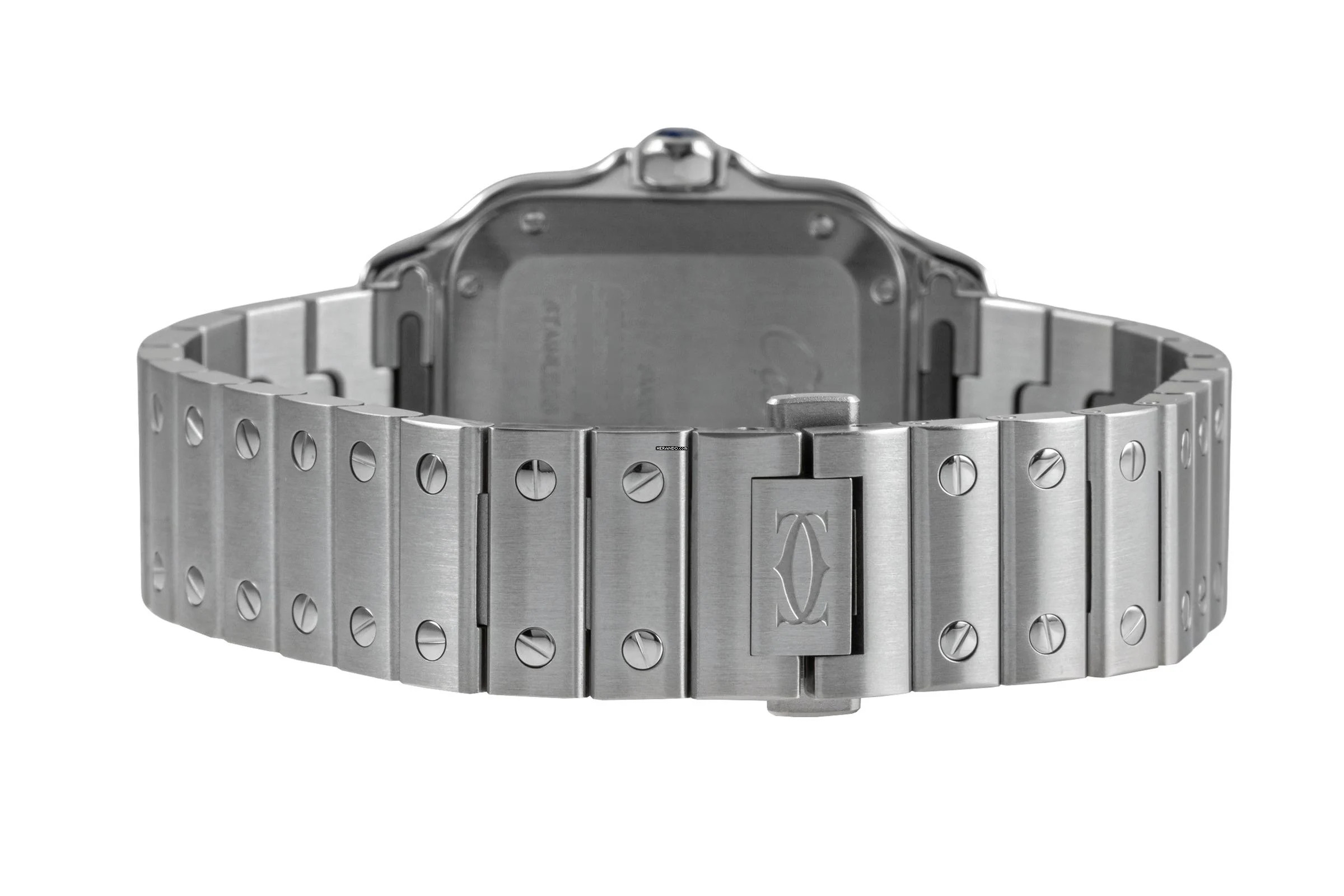 Thumbnail von Cartier Santos de Cartier Stahl Automatik Herrenuhr Ref. WSSA00065