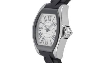 Thumbnail von Cartier Roadster Stahl Automatik Herrenuhr Ref. W6206018