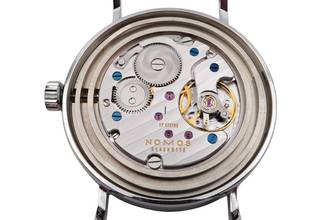 Thumbnail von NOMOS Tangente Glashütte Tangente Stahl Handaufzug Herrenuhr Ref. 139 B&P 2019