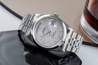 Thumbnail von Tudor Prince Date Day Linen Dial Edelstahl Automatik Herren Ref. 76200 Papiere