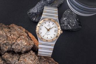 Thumbnail von Omega Constellation Quartz Stahl / Gold Quarz Herrenuhr Ref. 1312.30.00 Klassiker
