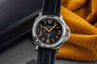 Thumbnail von Panerai Luminor Marina Stahl Handaufzug Herrenuhr Ref. PAM00632